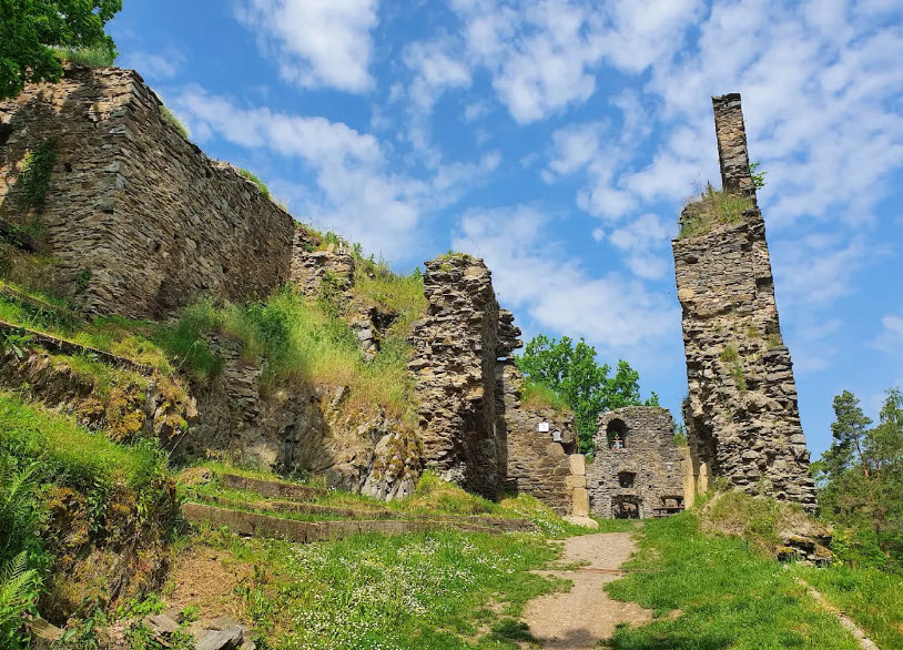 Zřícenina Hradu Buben, Czech Republic (Czechia)